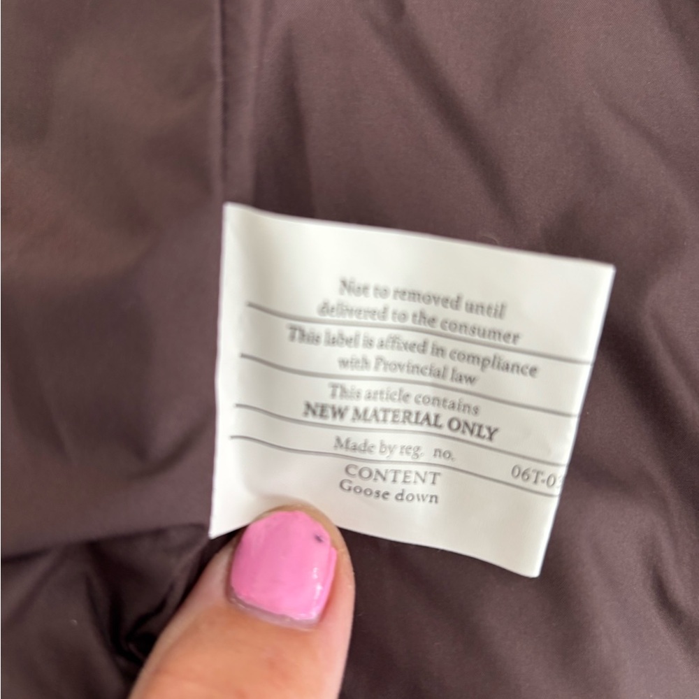 Patagonia Plaid Hooded Vest - Burgundy and Tan - Picture 12 of 13